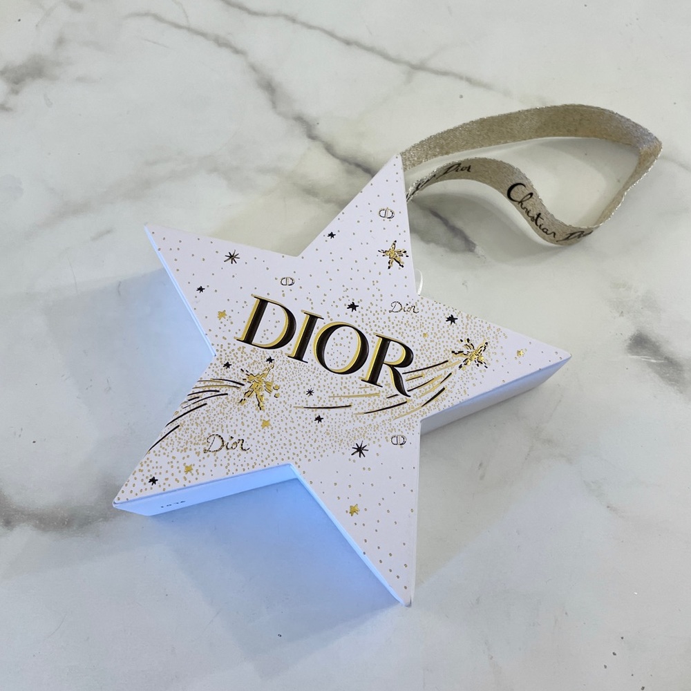 Brand new Dior limited gold star gift box